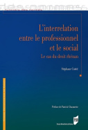 L'interrelation entre le professionnel et le social