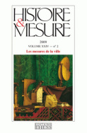 Histoire & Mesure, volume XXIV, n° 2/2009