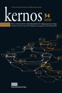 Kernos, n° 34/2021