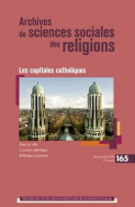 Archives de sciences sociales des religions, n° 165/2014