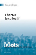 Mots. Les langages du politique, n° 124/2020