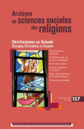 Archives de sciences sociales des religions, n° 157/2012