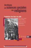 Archives de sciences sociales des religions, n° 151/2010