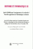 Histoire et informatique, tome 3