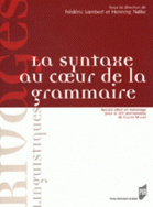 La Syntaxe au cœur de la grammaire