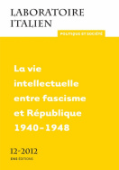 Laboratoire italien. Politique et société, n° 12/2012