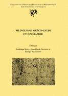 Bilinguisme gréco-latin et épigraphie