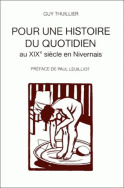 Pour une histoire du quotidien au 19e siècle en Nivernais