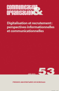 Communication & organisation, n° 53/juin 2018