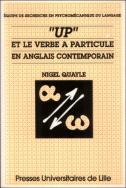 '''''''UP'''' et le verbe à particule en anglais contemporain'''