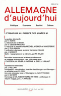 Allemagne d'aujourd'hui, n° 148/avril-juin 1999