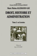 Droit, histoire et administration (tome 2)