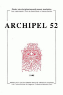 Archipel, n° 52/1996