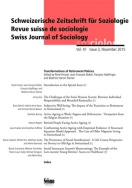 Revue suisse de sociologie, vol. 41-Issue 3/2015