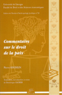 Commentaire sur le droit de la paix