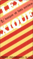 Lexique, n° 5/1986