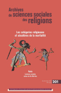 Archives de sciences sociales des religions, n° 201/2023