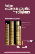 Archives de sciences sociales des religions, n° 164/2013