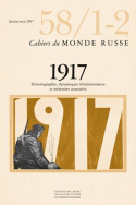 Cahiers du Monde russe, n° 58, 1-2/janvier-juin 2017