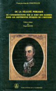 De la félicité publique ou considérations sur le sort des hommes dans les différentes époques de l'histoire