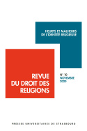 Revue du droit des religions n° 10/2020