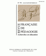 Revue française de pédagogie, n° 176/2011