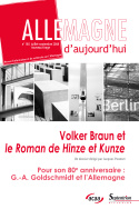 Allemagne d'aujourd'hui, n° 185/juillet-septembre 2008