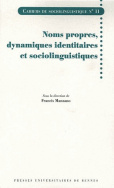 Cahiers de Sociolinguistique, n° 11/2006