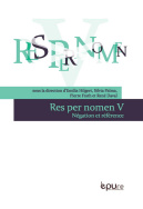 Res per nomen V