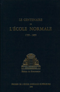 Le centenaire de l'École normale