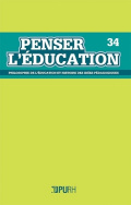 Penser l'éducation, n° 34/2014