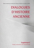 Dialogues d'histoire ancienne, supplément n° 5/2010