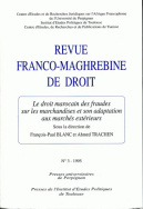 Revue Franco-Maghrébrine de droit, n° 3/1995