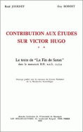 Contributions aux études sur Victor Hugo