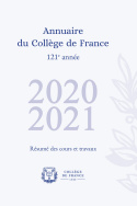 Annuaire du Collège de France