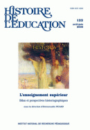 Histoire de l'éducation, n° 122/2009