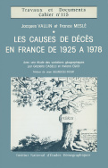 Les causes de décès en France de 1925 à 1978