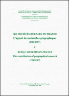 Cahiers du Centre de recherches sur l'évolution de la vie rurale, n°12/1988