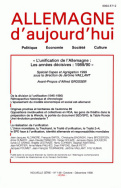 Allemagne d'aujourd'hui, n° 146/octobre-décembre 1998