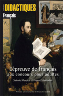 L'épreuve de français aux concours pour adultes