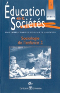 Éducation et Sociétés, n° 3/1999