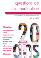 Questions de communication, n° 41/2022