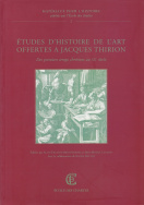 Études d'histoire de l'art offertes à Jacques Thirion